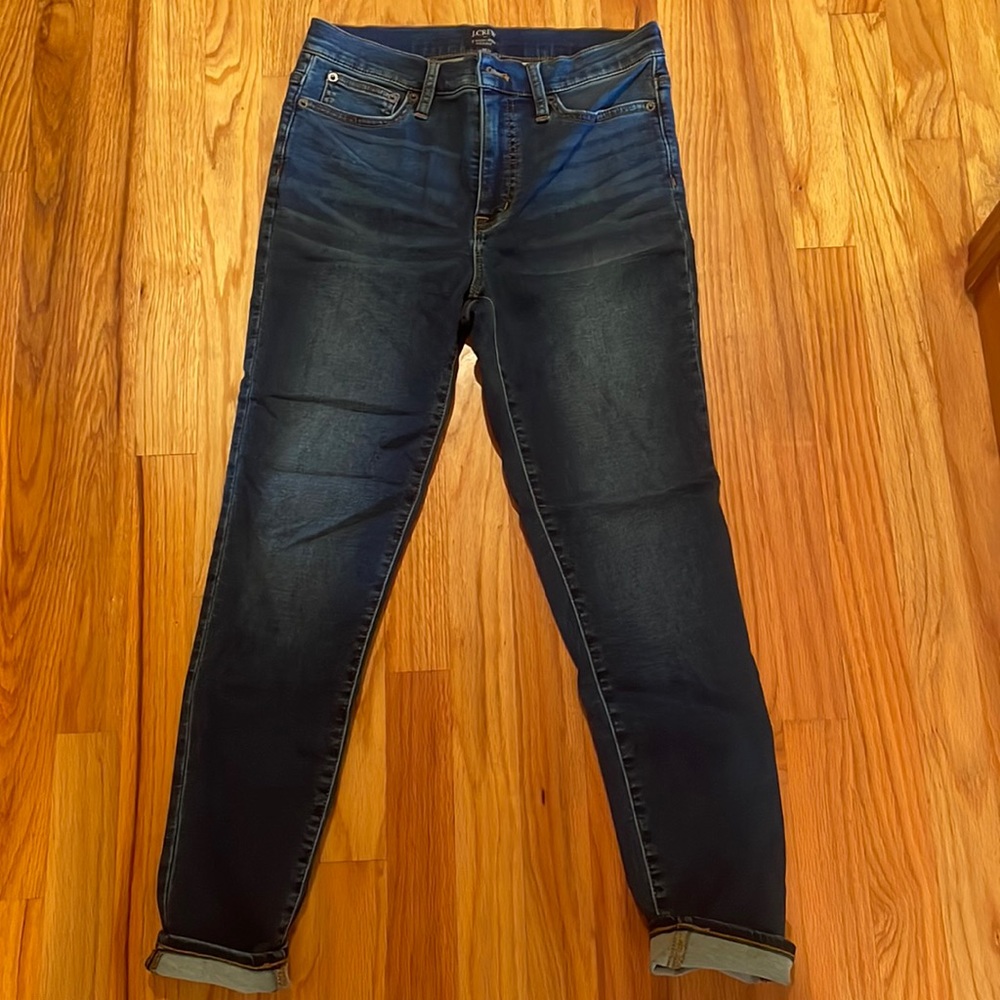 J. Crew Dark Wash High Rise Jeans